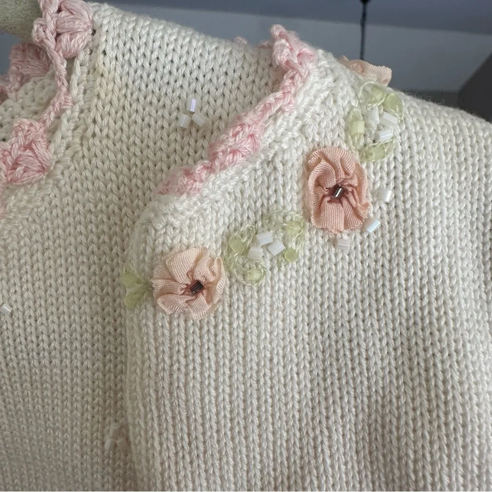 Girls Dupioni Silk Sweater Dress Set 6-12M